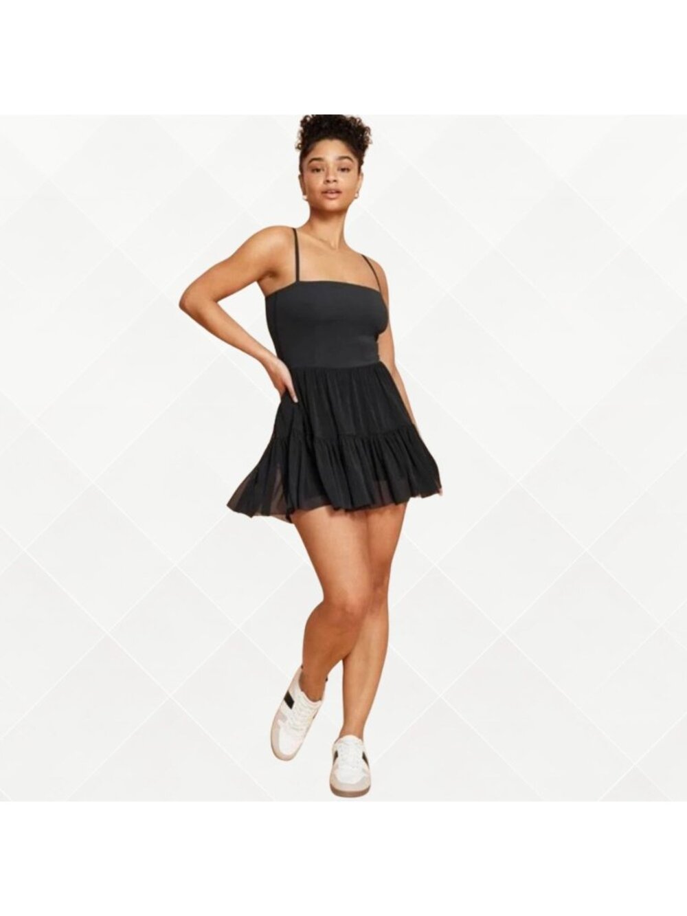Blogilates Ballerina Dress • S • NWT • Jet Black • Active Dress • WAW- 100013